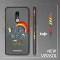UCUC for Redmi Note 3 Back Cover Rainbow Pikachu Side Printed Design Phone Case Ultra Thin Frosted Cover Shockproof Phone Cover. 