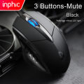 INPHIC W1 USB Wired Gaming Mouse RGB Backlight 7200DPI Optical Sensor 6 Macro Programmable Buttons Ergonomic Mute Optical Mice.