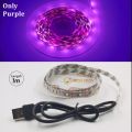 USB LED RGB Strips light 5V desk Decor lamp For Pc TV Background Lighting SMD3528. 