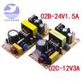 【World Supermarket 2021】new AC-DC 12V 3A 24V 1.5A 12V3A 24V1.5A 36W Switching Power Supply Module Bare Circuit 220V 12V 24V for Replace Repair.