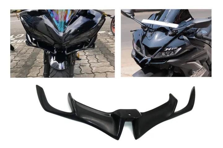 Motorcycle%20Front%20Winglet%20For%20YAMAHA%20R15%20V3%20Long%20Winglet%20(Glossy%20black)%20-%20Image%2010