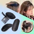 DIY Fluffy Hair Pad Hair Styling Tools Invisible Height Increase Fixed Hair Clip High Cranial Top Rounded Head Shape Hairpin.