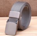 Fabrix Military Metal Belt Outdoor Automatic Buckle Canvas Belts Casual Pants Cool Wild Luxury Waist Belts For Outdoor Activities, Like Play - Belt. 