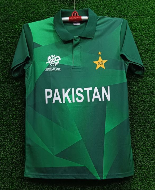 Pakistan Full sleeve T20 World Cup 2024 Jersey /Icc Men'S World Cup 2024 Jersey /Polo Jersey 2024/jersey 93