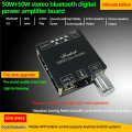 10X XY-C50L MINI Bluetooth 5.0 Wireless Audio Digital Power Amplifier Stereo Board 50Wx2.