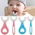 Baby Toothbrush Children's Soft U-shaped Toothbrush Cartoon Pattern 2-12 years old Baby Tooth Brush. 