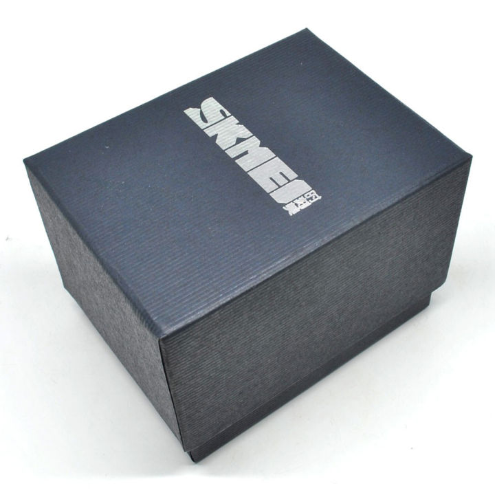 SKMEI%201389%20Silver%20Stainless%20Steel%20Dual%20Time%20Watch%20For%20Men%20-%20White%20&%20Silver%20-%20Image%205