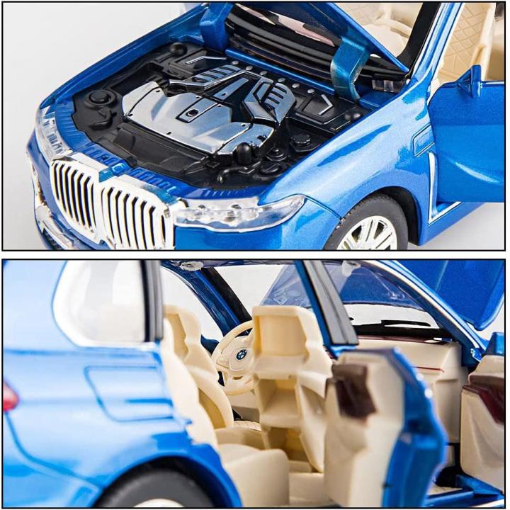 Compatible%20for%20BMW%20X7%20SUV%20Model%20Car%20Toy%20Black,%20Diecast%20Model%20SUV%20Alloy%20Pull%20Back%20Toy%20Car%20with%20Sound%20and%20Light%201:24%20-%20Image%205