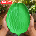 Cute Banana Leaf Dish Plate - Rokomari Ponner Hat.