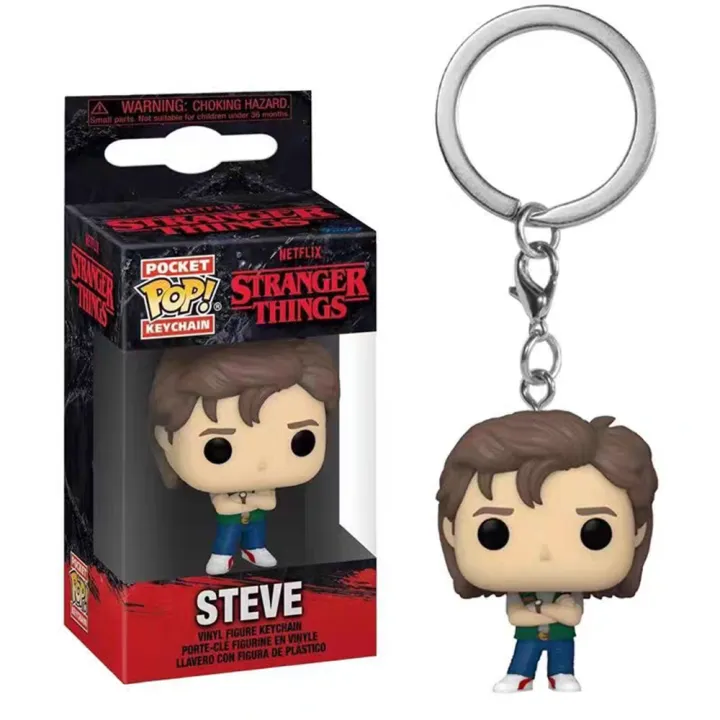 NEW%20Stranger%20ELEVEN%20Demogorgon%20DUSTIN%20Barb%20Steve%20Robin%20Keychain%20Toy%20Vinyl%20Figure%20Pocket%20Pop%20Things%20Keychain%20Model%20Toys%20-%20Image%208