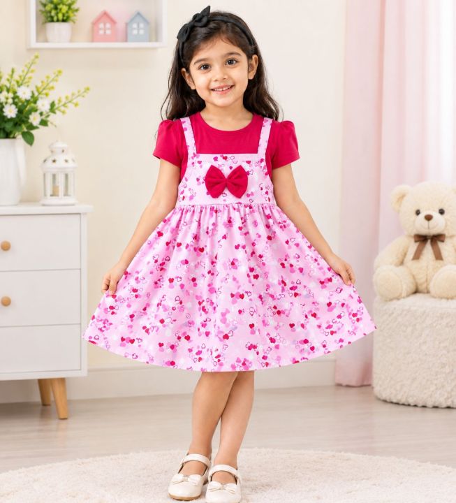 1-12%20years%20Baby%20Girls%20Print%20Dress%201%20Piece%20Colorful%20Dress%20For%20Kids%20Girls.%20-%20Image%202