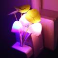 Mashroom Color Changing Led Wall Night Lights Mushroom Plants Style Sensor Lamp for Kids Sleeping.