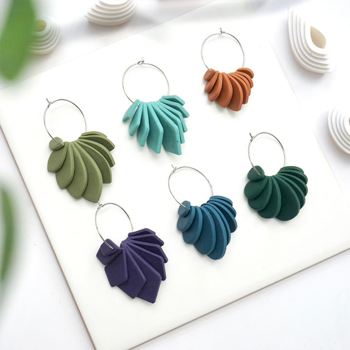 5%20PCS/Set%20Fashion%20Geometric%20Shape%20Polymer%20Clay%20Cutter%20DIY%20Teardrop%20Earring%20Pendant%20Jewelry%20Cutting%20Mold%20Pottery%20Tools%20SnowWhite%20-%20Image%202