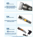 Kemei KM-580A 7-in-1 Beard trimmer & Hair clipper with nose trimmer for men. 
