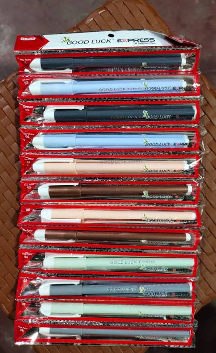 Good Luck Express Ball Pen 12pcs Full packet - Reza Shop ST