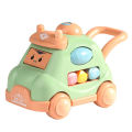 【Funny Bunny Toy Store】Inertia Car Toy For Kids Cartoon Face Changing Car Toy With Visible Colored Moving Gears Light Music For Christmas Gifts. 