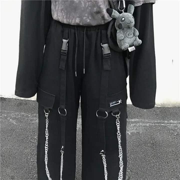 Gothic%20Cargo%20Pants%20Women%20Punk%20Chain%20Wide%20Leg%20Pants%20Korean%20Style%20Oversized%20Streetwear%20Trousers%20Female%20Techwear%20Emo%20BQ%20-%20Image%204