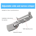 Adjustable Width Rolled Hemmer Foot Sewing Machine Rolled Hem Attachment Hemming Tool (15-25mm). 