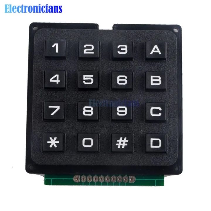 【3C VictoryEagle】4 x 4 Matrix Keys 4*4 Keypad Module Arduino | Daraz.com.bd
