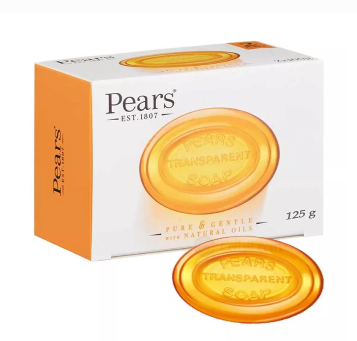 Pears Transparent Pure & Gentle with Natural Oils Soap 125g