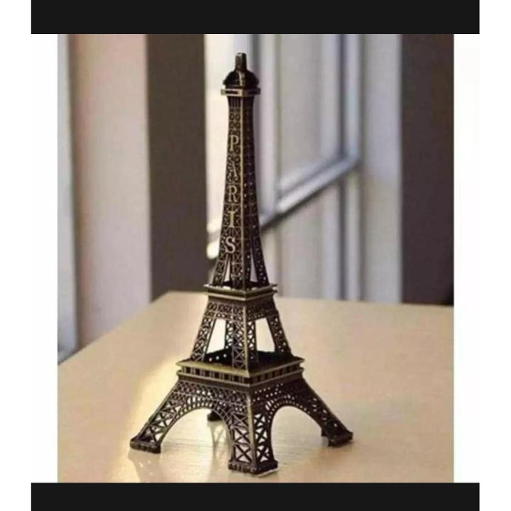 Paris Eiffel Tower Metalic Showpiece