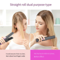 Cordless Hair Straightener, Flat Iron 2 in 1, Portable with USB-C Rechargeable 5000mAh Battery, Ceramic Plate Easy Install Grey. 