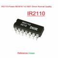 CHINESE IC IR2110 IR-2110 2110 2.5A 10V 20V Power MOSFET & IGBT MOS Gate Driver Voltage Rectifier DIP-14 14 Pin Leads Dual In Line Package Chip - Multi Plug.