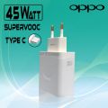 Oppo Super VOOC 45W for Fast Charging with TYPE C Cable. 