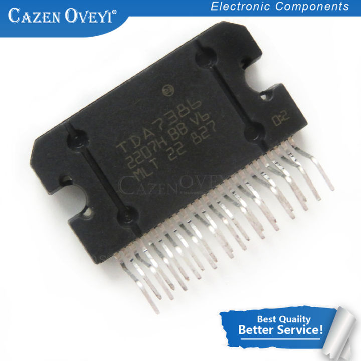 1pcs/lot TDA7386 7386 ZIP 25 Car Audio Amplifier In Stock