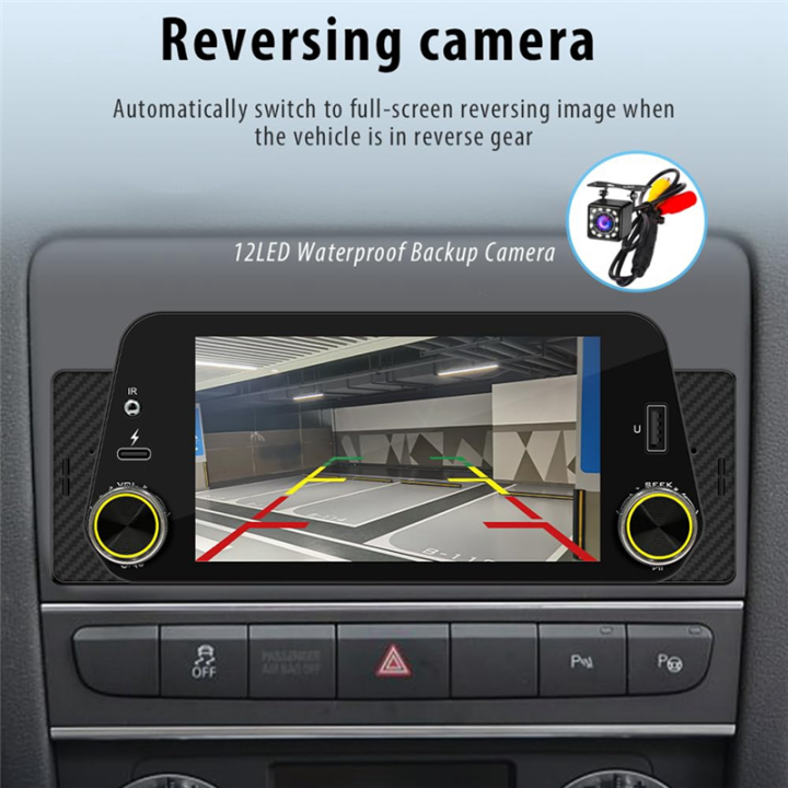 Single%20Din%20Car%20Stereo%20Car%20Stereo%20Car%20Radio%20with%20Wireless%20CarPlay/Android%20Auto,%20Touchscreen%20Radio,%20Bluetooth,%20Backup%20Camera,%20Mirror-Link%20-%20Image%205