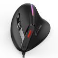 ZELOTES T-50 USB Wired Vertical Optical Mouse 9 Buttons Gaming USB Wired Mice 12800 DPI Adjustable for PC Computer Accessories.