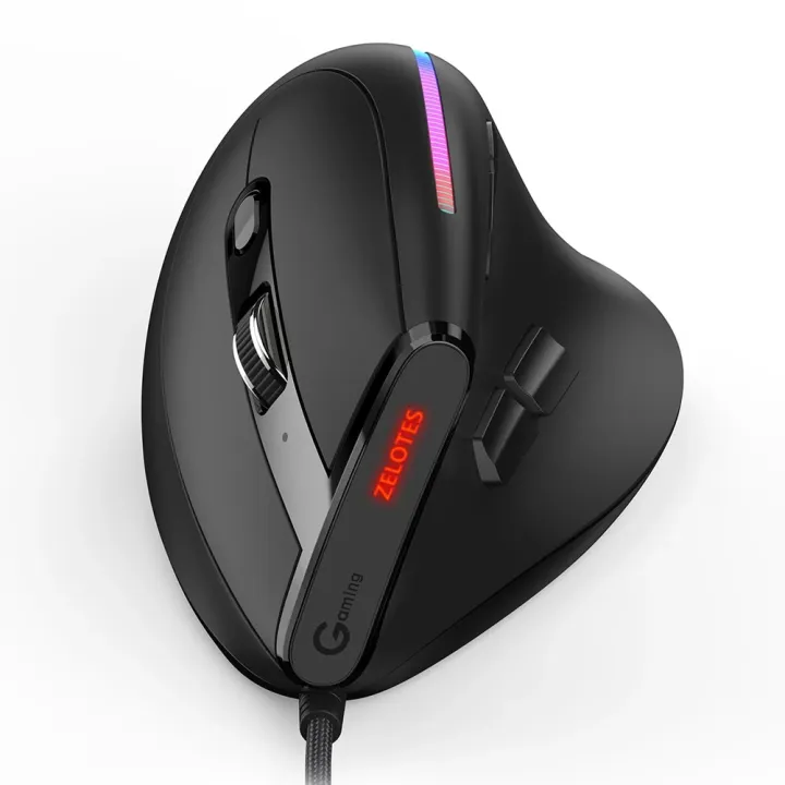 ZELOTES%20T-50%20USB%20Wired%20Vertical%20Optical%20Mouse%209%20Buttons%20Gaming%20USB%20Wired%20Mice%2012800%20DPI%20Adjustable%20for%20PC%20Computer%20Accessories%20-%20Image%203