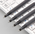 Deli EG16-BK Anti-skid Simple Black ink Gel Pen 0.5mm - Pack of 12 Pcs.