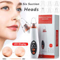 Electric Face Suction Removal Machine Pore Cleaner black Head Vacuum Pimple Black Head Remover ( 5 Suction ). 