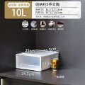 Storage drawer type, plastic household clothing, transparent wardrobe, box, clothing storage cabinet, toy sorting box. 