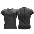 Men cotton T-Shirt O-Neck Short Sleeve printing sport Quick Dry brand Slim Fit shirt bodybuilding fitness Running clothing. 