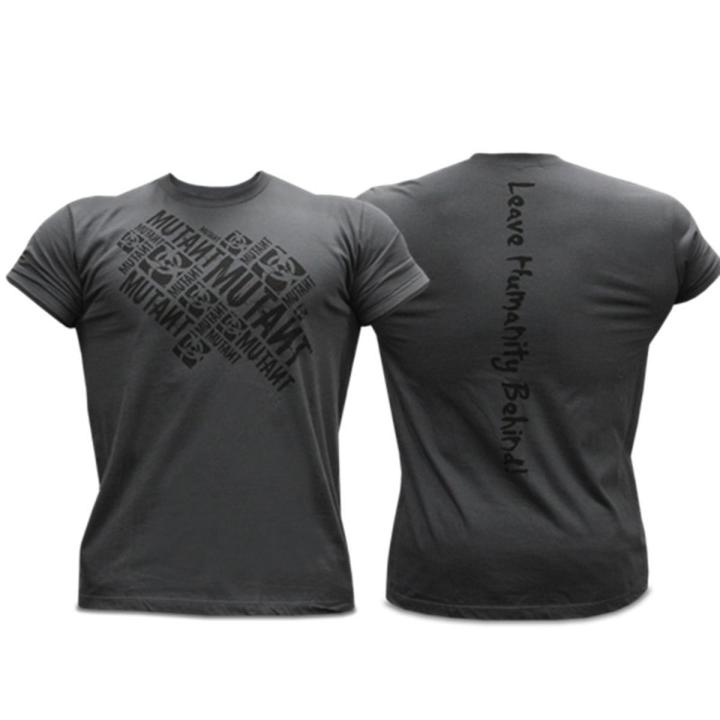 Men cotton T-Shirt O-Neck Short Sleeve printing sport Quick Dry brand Slim Fit shirt bodybuilding fitness Running clothing
