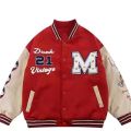 Y2K retro American baseball uniform jacket men and women hiphop spring and autumn loose trend oversize street couple jacket. 