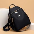 New Female Backpacks High Capacity Waterproof College Backpack Trendy Women Laptop School Bags Girl Travel School Black Bags. 
