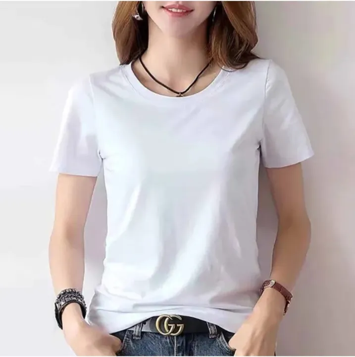 Half%20Sleeve%20Chinese%20Microfibre%20%20Tshirts%20for%20Women%20-%20Image%202
