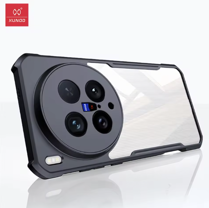 Xundd For vivo X200 Ultra Case Transparent Phone Cover Shockproof Bumper Protective Shell Cases Luxury Casing