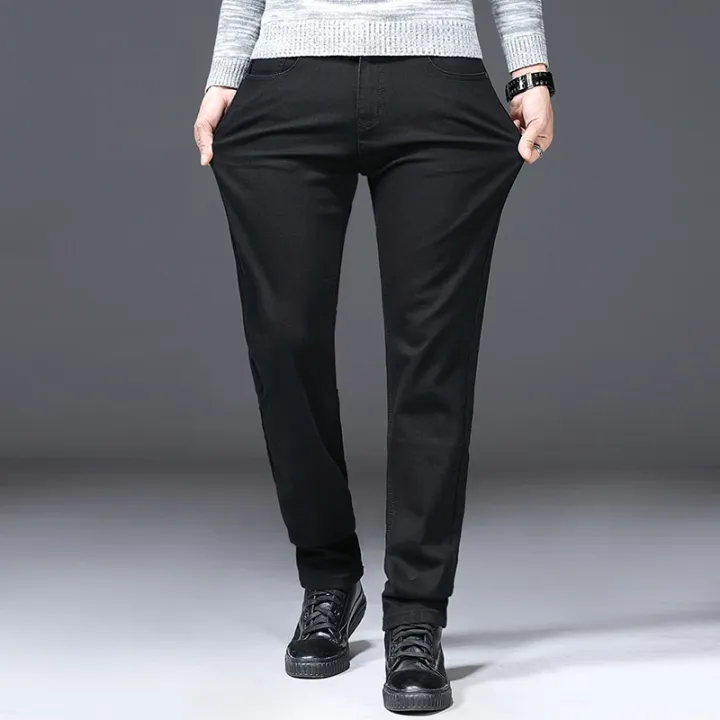 Classic%20Advanced%20Stretch%20Black%20Jeans%202022%20New%20Style%20Business%20Fashion%20Denim%20Slim%20Fit%20Jean%20Trousers%20Male%20Brand%20Pants%20-%20Image%203