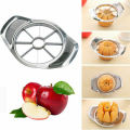 Stainless Steel Apple Cutter - Silver - Vegetable Cutter. 