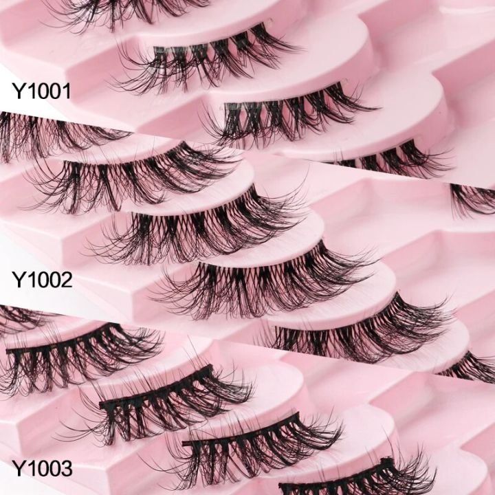 YSDO%20Half%20Eyelashes%203/5/10%20Half%20Lashes%20Soft%20Natural%20Cat%20Eye%20Lashes%20Makeup%20Tool%20Extension%20Fluffy%20Faux%20Cils%20maquiagem%20Half%20Lashes%20-%20Image%205