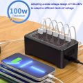 Multi-port USB Charger Hub Universal wall desktop Station 10 15 20 25 30 Ports Fast Charging Wall Charger for iPad Phone Tablet. 