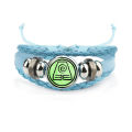 Avatar The Last Airbender Bracelet for Men Women Air Nomad Fire And Water Tribe Pattern Charm Leather Bracelets Bangles Souvenir. 