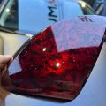 High Glossy PET Red Forged Carbon Fiber Vinyl Wrap Decal Car Wrapping Film For Vehicle Motorcycle Bicycle.