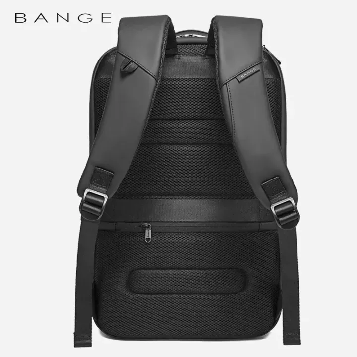 BANGE%20BG-7267%20Trendy%20Laptop%20Backpack%20Smart%20Stylish%20High-class%20Backpack%20For%20Business%20Travel%20Office%20School%20College-%20Black%20-%20Image%204