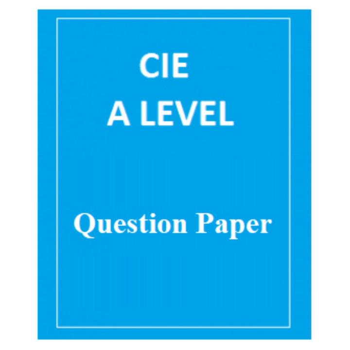 Cie a level chemistry paper 5 question paper daraz bd