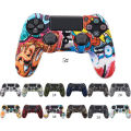 Case Graffiti Dots Silicone Rubber Skin for Sony PS4 Slim/Pro Controller. 